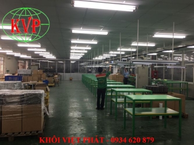 Dịch Vụ Thi Công Hệ Thống Chiếu Sáng Nhà Xưởng Uy Tín